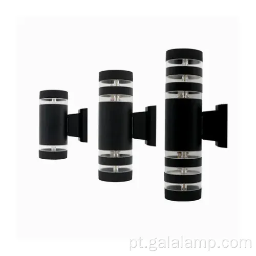 Lâmpada de parede de duas camadas duplas à prova d'água